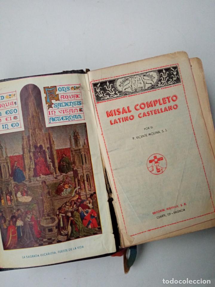 Libros antiguos: lote misales - Foto 26