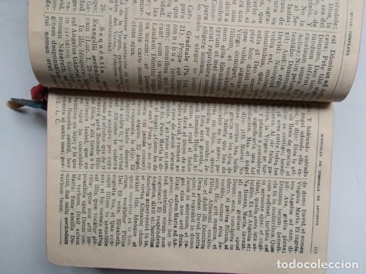 Libros antiguos: lote misales - Foto 28