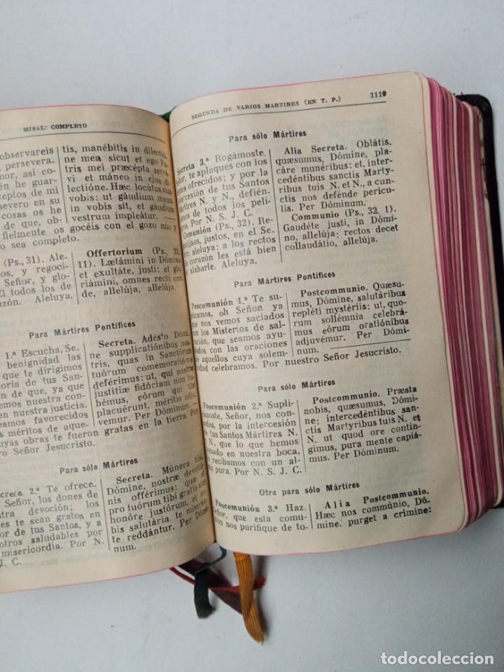 Libros antiguos: lote misales - Foto 34