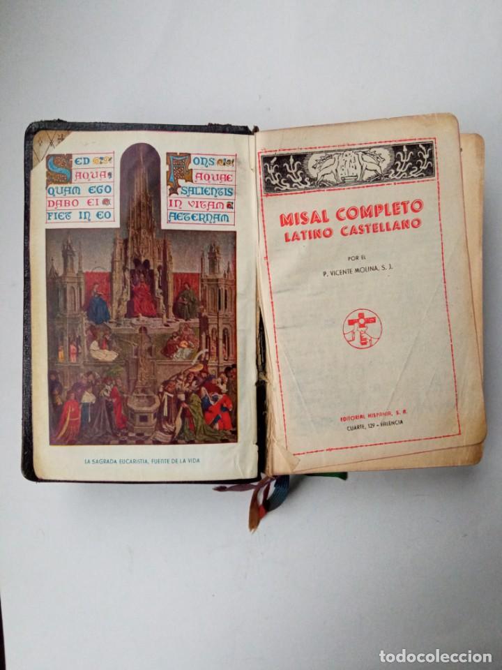 Libros antiguos: lote misales - Foto 37