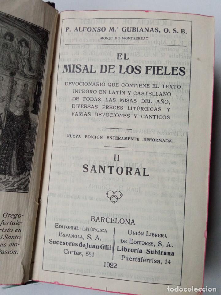 Libros antiguos: lote misales - Foto 55
