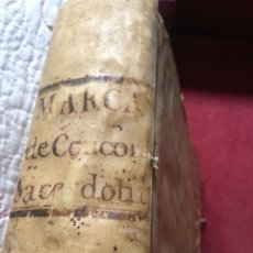 Libros antiguos: PETRI DE MARCA, LIBRO 8, DISERTATIONES ECCLESIASTICAE, VENECIA, 1770