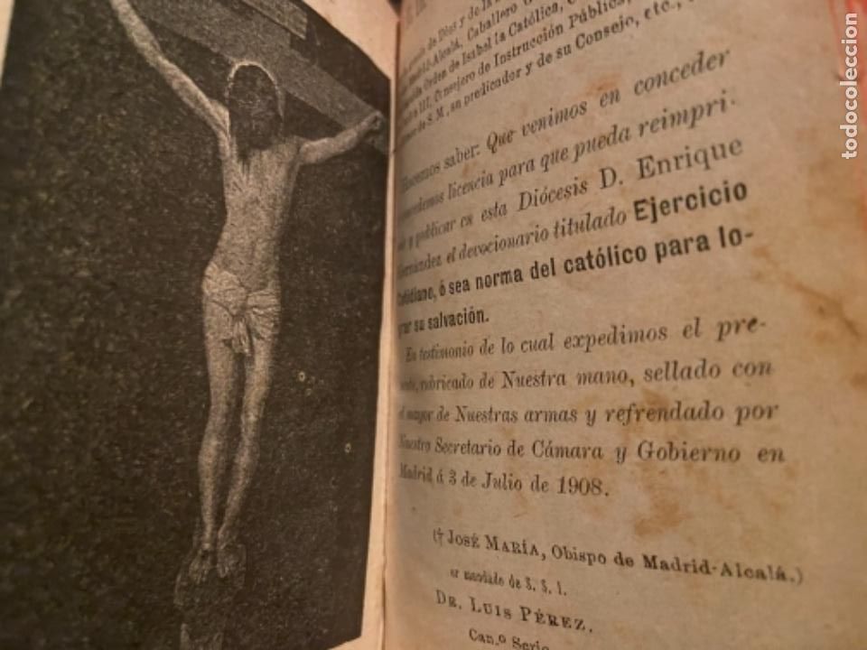 Libros antiguos: Ejercicio Cotidiano / 1908 - Foto 3