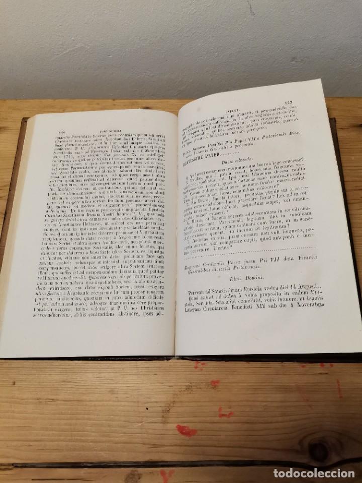 Libros antiguos: Instructio pro sacris 1864 - Foto 3