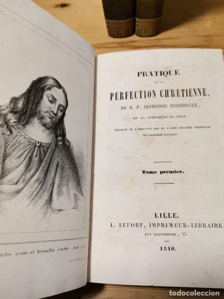 Libros antiguos: Perfection Chretienne - Foto 3