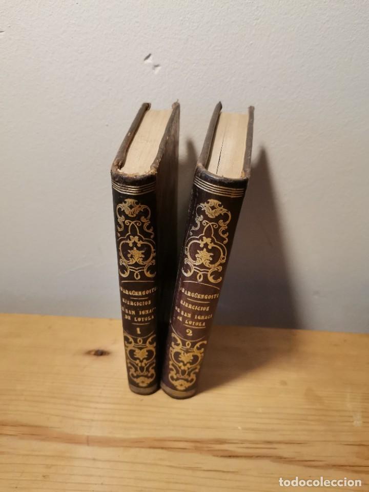 Libros antiguos: Ejercicios de San Ignacio de Loyola - Foto 1