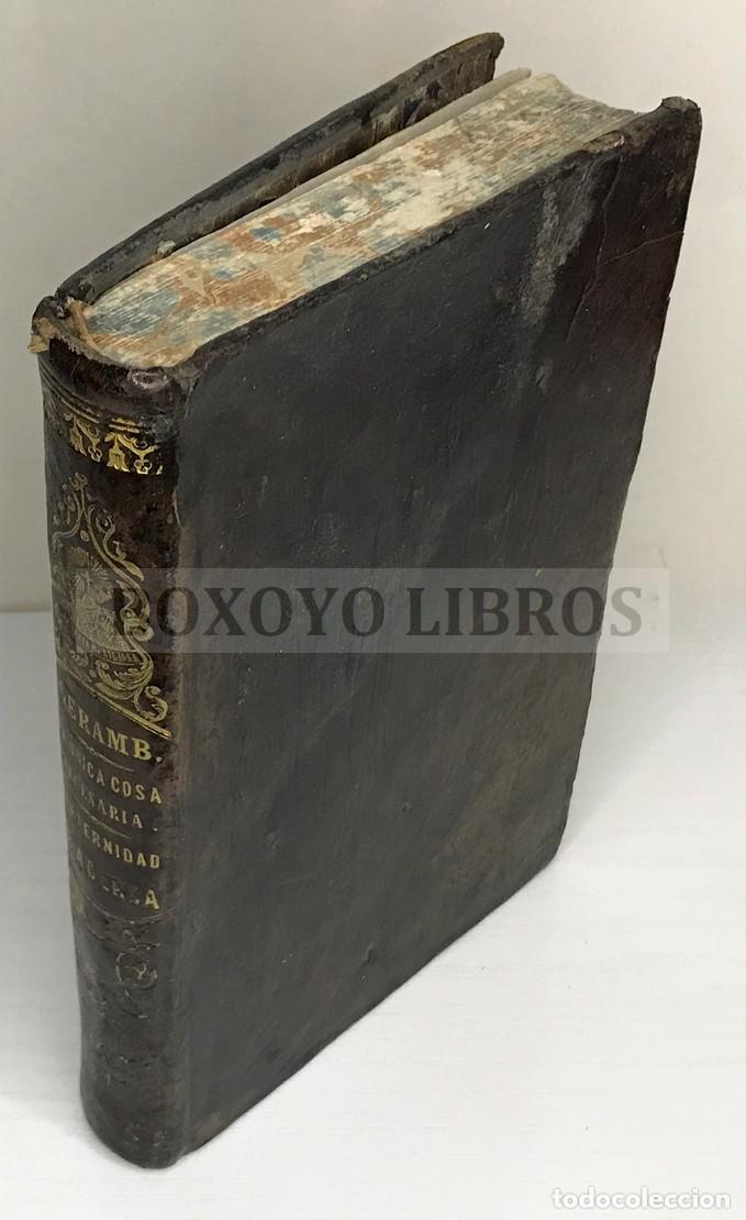 Livros antigos: GERAM, R. P. Mar&iacute;a Jos&eacute; [Religioso de la Trapa]. La &uacute;nica cosa necesaria o Reflexiones, pensamiento