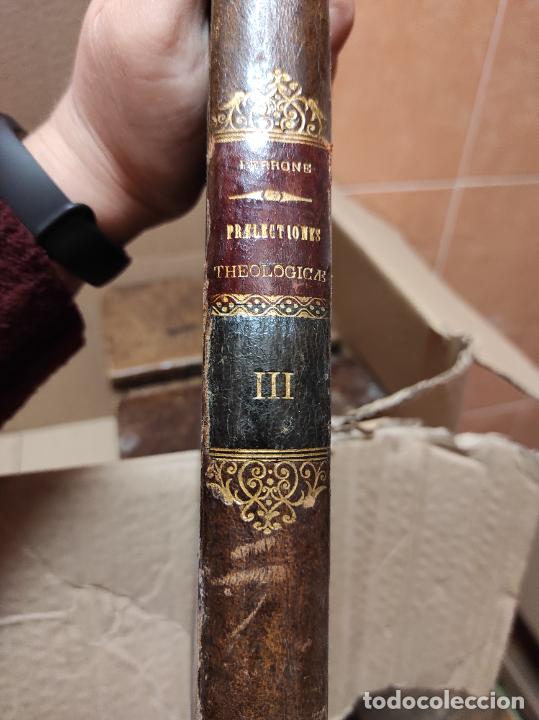 Libros antiguos: Prelectiones Theologicae - Perrone, Ioannes. Volumen 3 - Foto 1