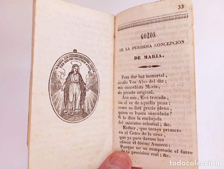 Livres anciens: Devoci&oacute;n a la Virgen Nuestra Se&ntilde;ora, en las oraciones .. del oficio de la Pur&iacute;sima Concepci&oacute;n (1844)