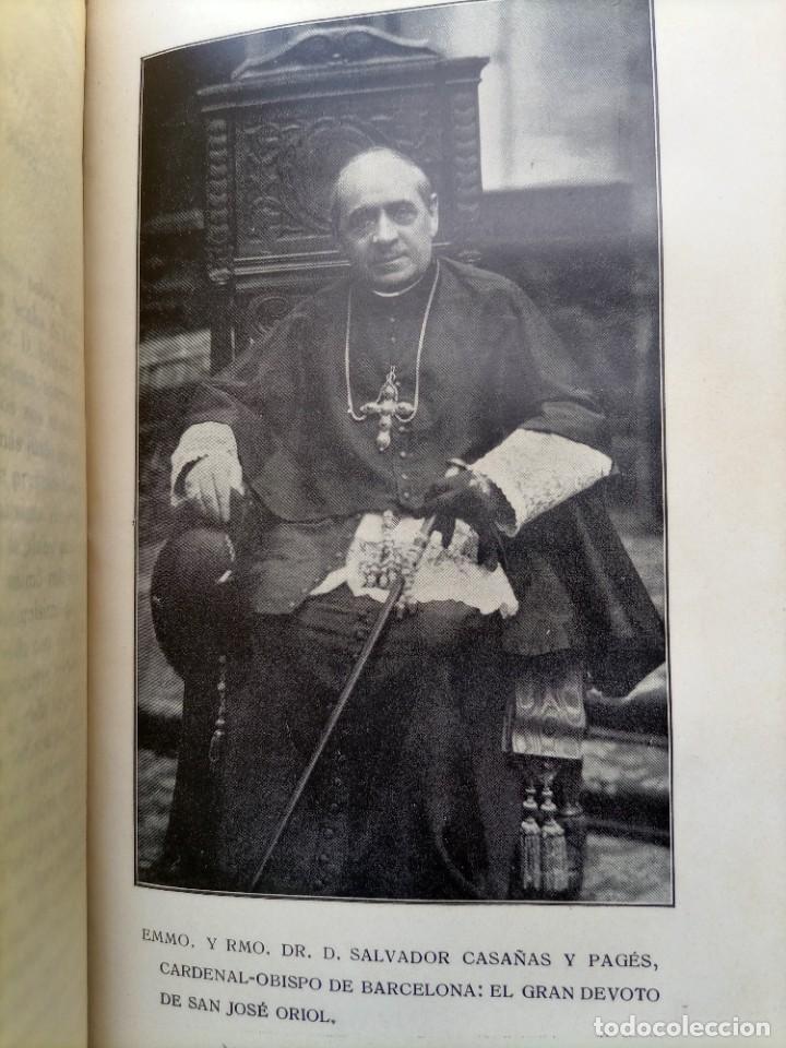 Libros antiguos: Vida de Jos&eacute; Oriol 1909 - Foto 10