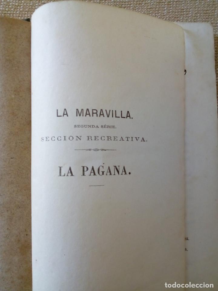 Libros antiguos: Libro La Pagana. 1860 - Foto 4