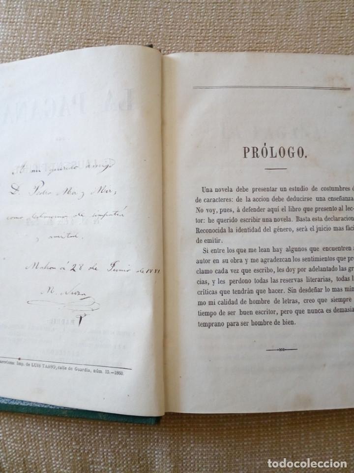 Libros antiguos: Libro La Pagana. 1860 - Foto 6
