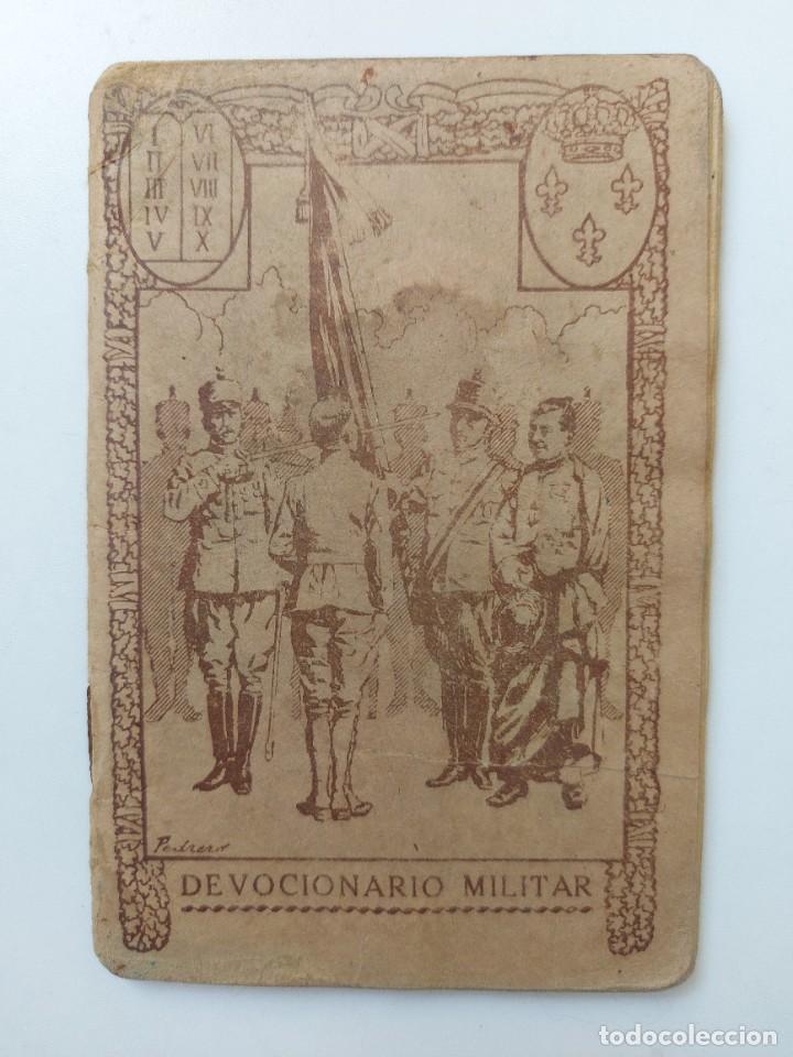 Libros antiguos: ANTIGUO DEVOCIONARIO MILITAR - 1921 - &Eacute;POCA ALFONSO XIII - PROTECTORADO ESPA&Ntilde;OL -DATOS DEL SOLD