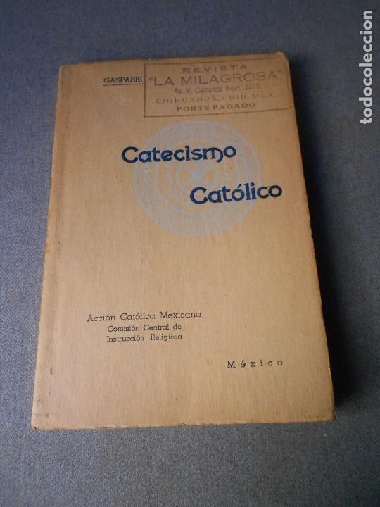 Libros antiguos: CATECISMO CATOLICO - Foto 1