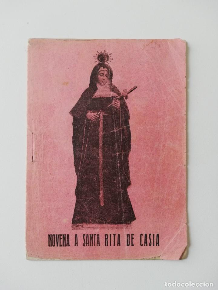 Libros antiguos: NOVENA A SANTA RITA DE CASIA SIN GRAPAS
