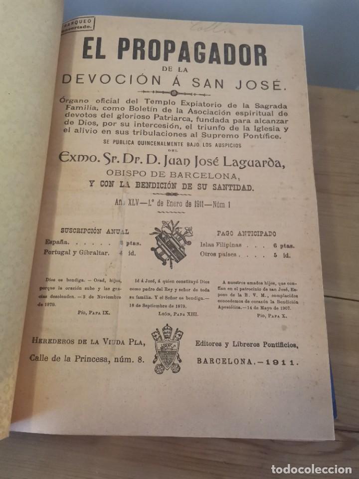 Libros antiguos: El propagado de la devoci&oacute;n a s. Jos&eacute; - Foto 2