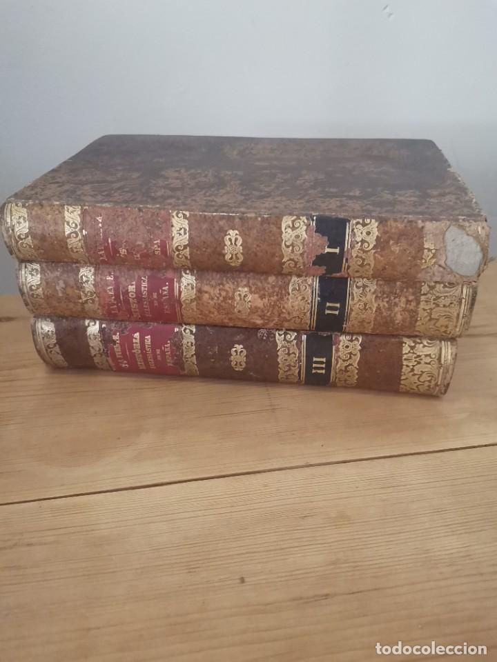 Libros antiguos: Hist&ograve;ria eclesi&aacute;stica de Espa&ntilde;a 1855 - Foto 1