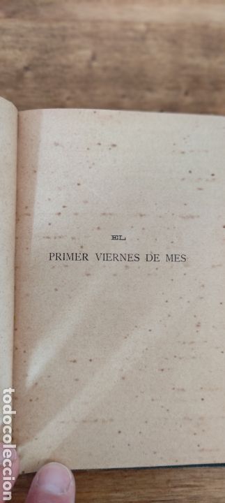 Libros antiguos: El Primer Viernes Del Mes , 1889 - Foto 2