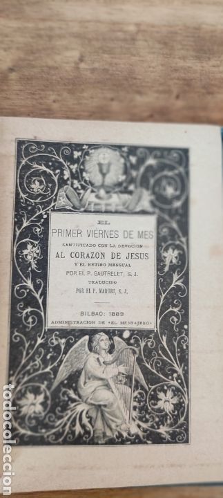 Libros antiguos: El Primer Viernes Del Mes , 1889 - Foto 3