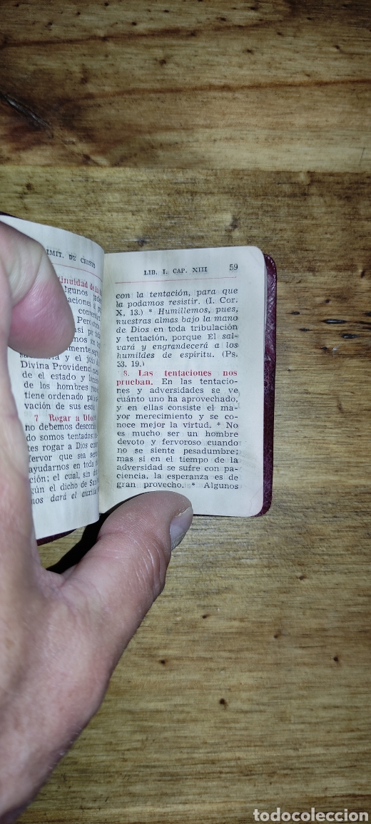 Libros antiguos: Imitaci&oacute;n de Cristo - Foto 7