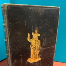 Libros antiguos: LE LIBRE DE PIETE. 1882. ANTIGUO MISAL RELIGIOSO. UNAS 847PGS 15X9CMS. Lote 345207583