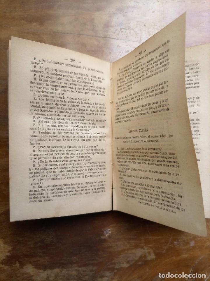 Libros antiguos: 1893 Compendio del catecismo de perseverancia - Foto 6