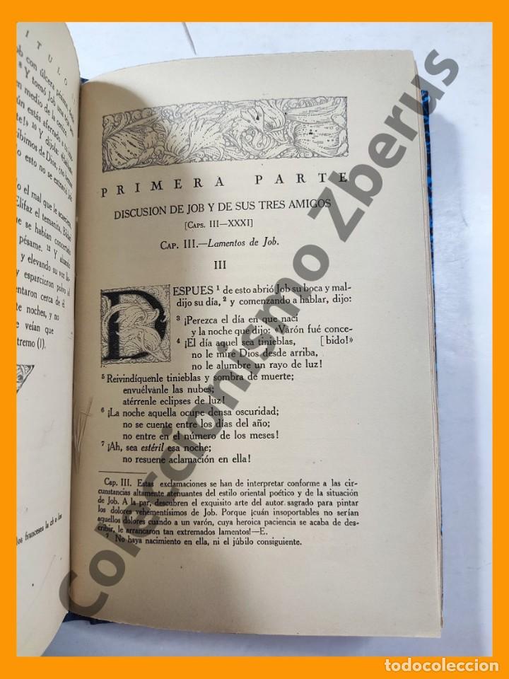 Libros antiguos: EL LIBRO de Job - Foto 4