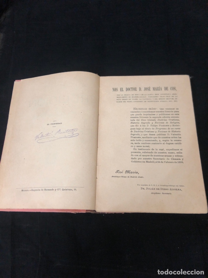 Libros antiguos: COMPENDIO DE RELIGI&Oacute;N , A&Ntilde;O 1900 - Foto 4