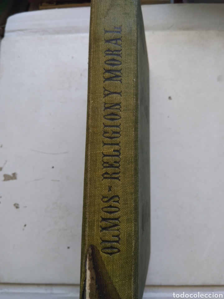 Libros antiguos: RELIGI&Oacute;N Y MORAL/MANUEL OLMOS - Foto 1
