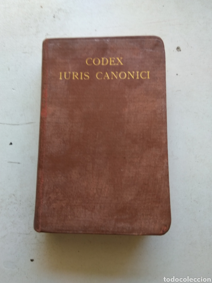 Libros antiguos: CODEX IURIS CANONICI 1927/BENEDICTO XV - Foto 2