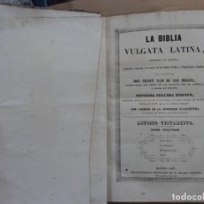 Libros antiguos: LA BIBLIA VULGATA LATINA TRADUCIDA POR DON FELIPE SCIO DE SAN MIGUEL - TOMO SEGUNDO - ANTIGUO TES.. Lote 350355519