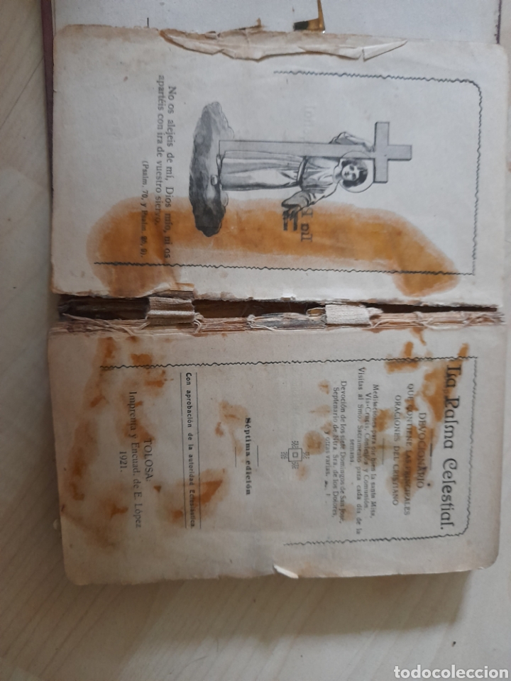 Libros antiguos: La palma celestial. Devocionario - Foto 2