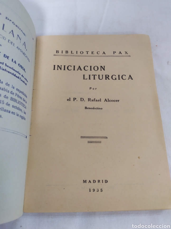 Libros antiguos: Biblioteca PAX n&uacute;mero 1 - Foto 2