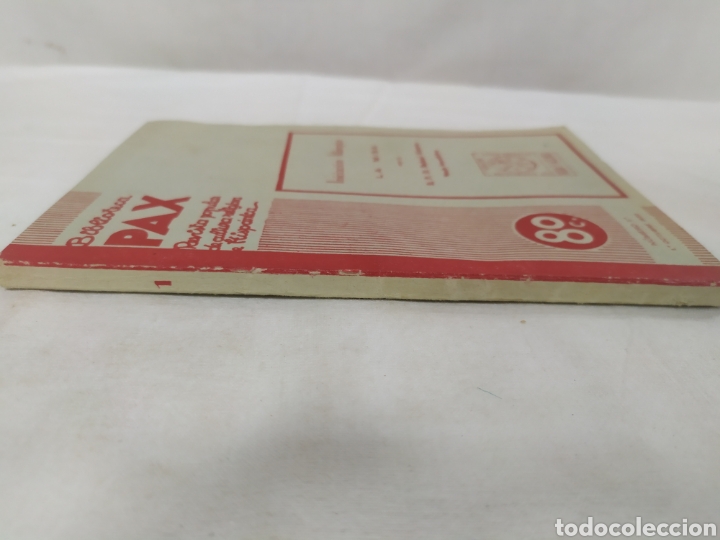 Libros antiguos: Biblioteca PAX n&uacute;mero 1 - Foto 3