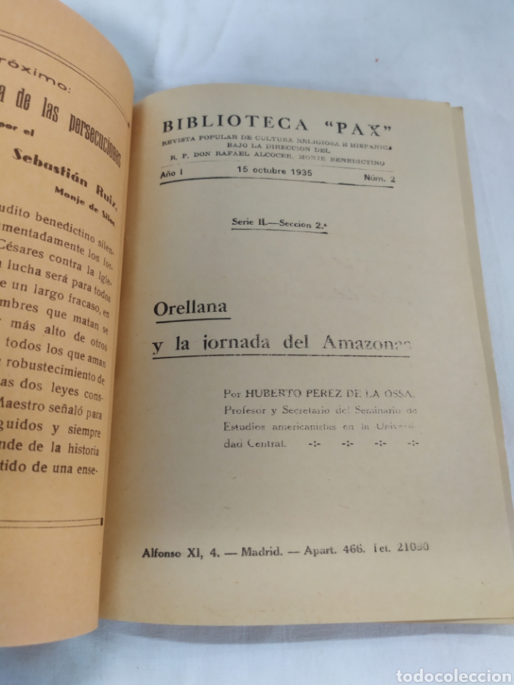 Libros antiguos: Biblioteca PAX n&uacute;mero 2 - Foto 3