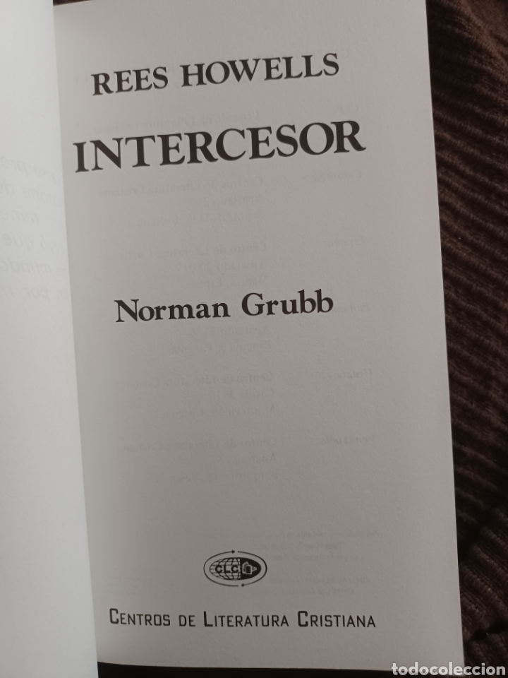 Libros antiguos: Barybook 305. Intercesor Rees Howells Norman grubb - Foto 4