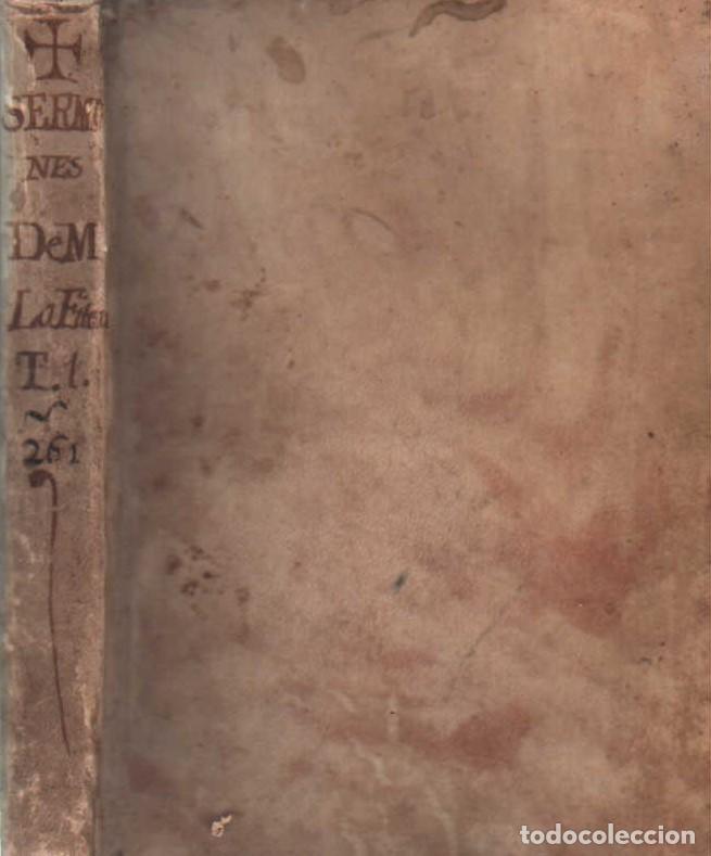 Old books: SERMONES DE M. LAFITAU, OVISMO DE SISTERON. TOMO PRIMERO. DE NARVA, FRANCISCO JACINTO. A-RE-1764