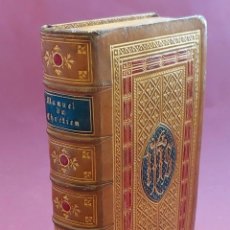 Libros antiguos: DEVOCIONARIO, MANUEL DE CRÉTIENE ,1880. Lote 354815183