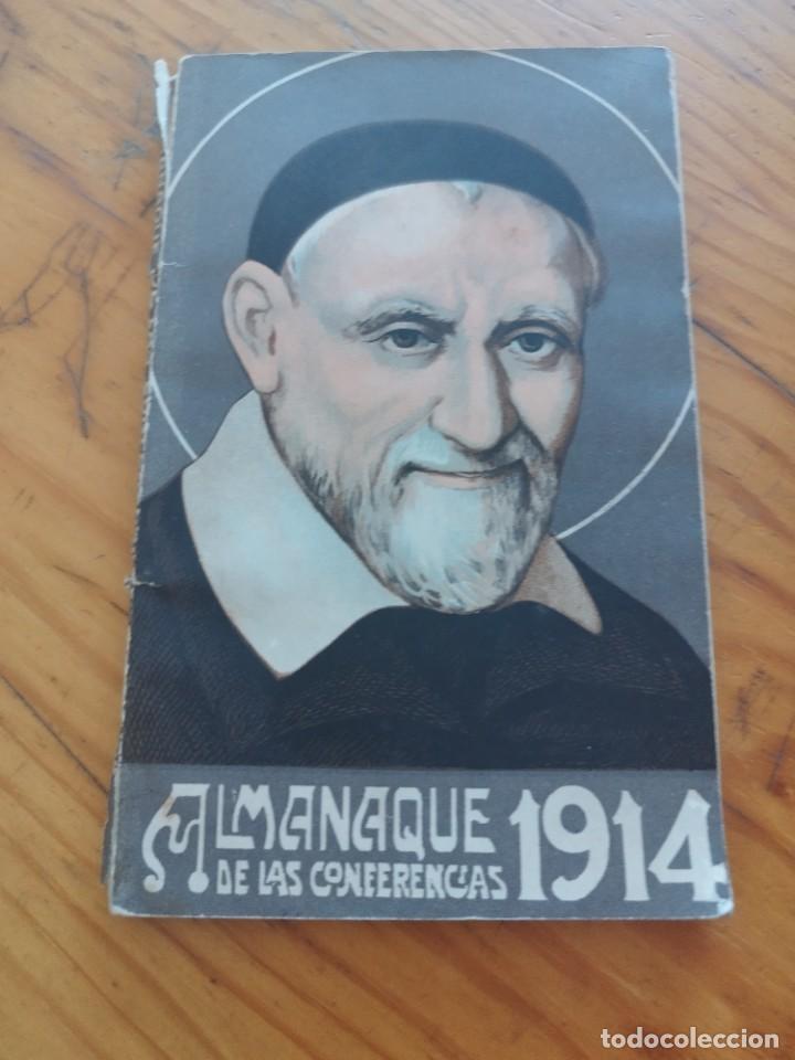 Libros antiguos: Almanaque de las Conferencias de San Vicente de Pa&uacute;l - Tipograf&iacute;a de La Hormiga de Oro.