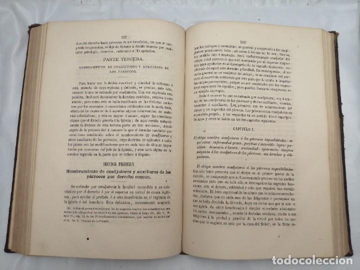 Libros antiguos: MANUAL ECLESI&Aacute;STICO (EDICI&Oacute;N 1872) - Foto 5