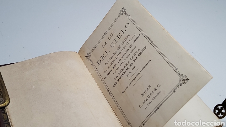 Libros antiguos: La luz del cielo. Devocionario - Foto 9