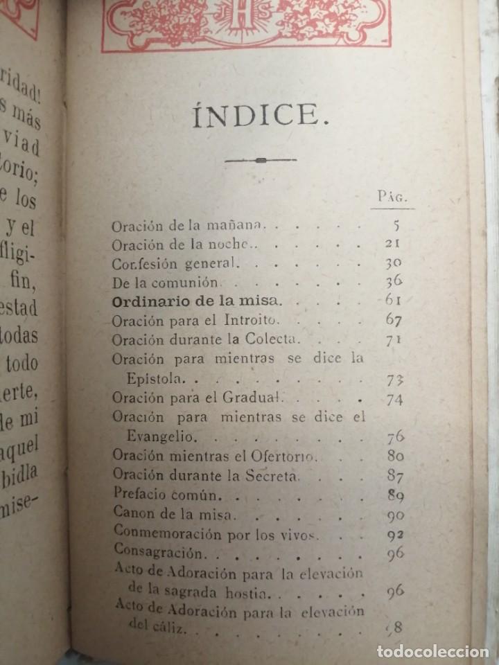 Libros antiguos: LLAVE DEL PARA&Iacute;SO (EDICI&Oacute;N 1897) - Foto 5