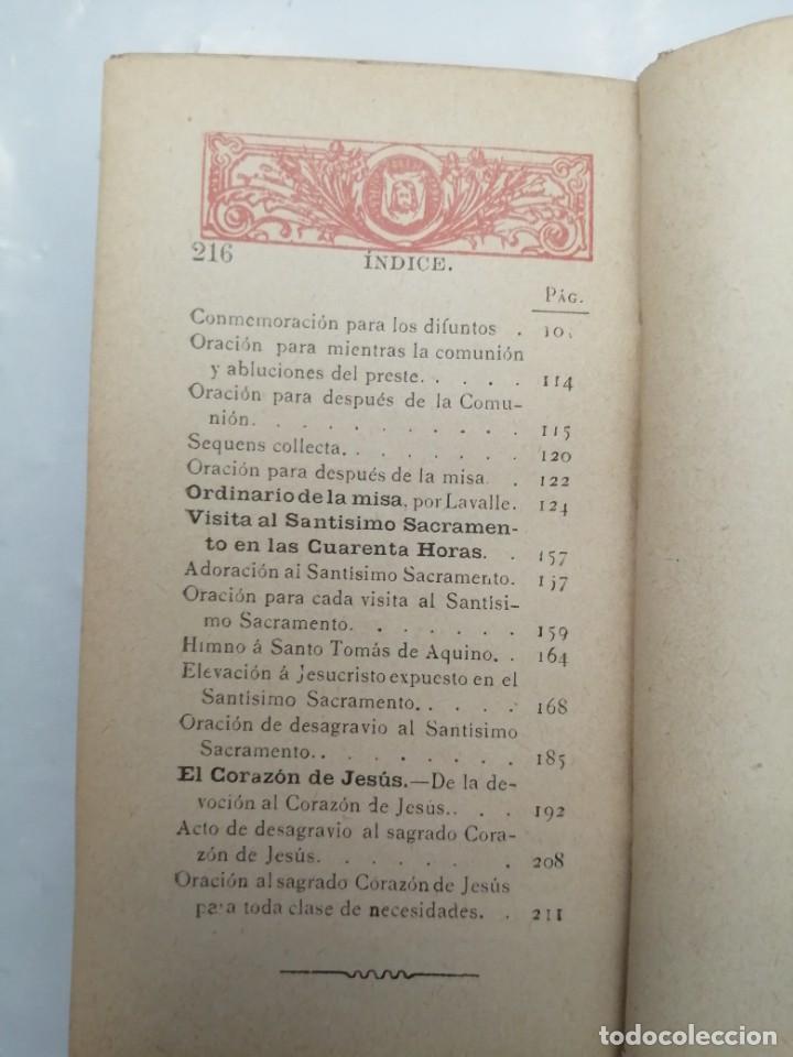 Libros antiguos: LLAVE DEL PARA&Iacute;SO (EDICI&Oacute;N 1897) - Foto 6