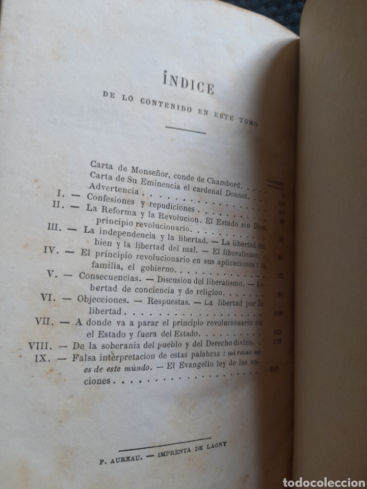 Libros antiguos: El estado sin Dios. Augusto Nicol&aacute;s - Foto 4