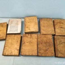 Libros antiguos: 9 TOMOS AÑO CHRISTIANO O EXERCICIOS DEVOTOS... ANTONIO DE SANCHA AÑO 1778
