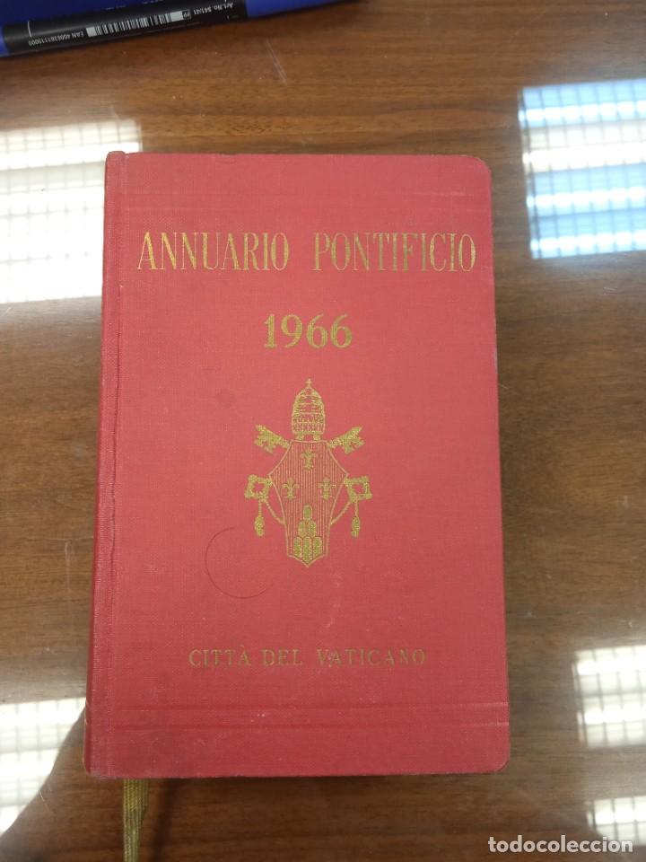 Libros antiguos: ANNUARIO PONTIFICIO 1966