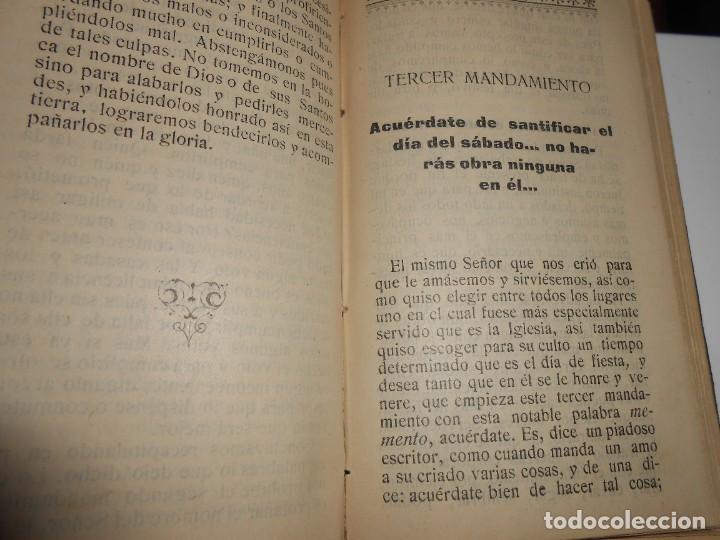 Libros antiguos: LOS MANDAMIENTOS - Foto 3