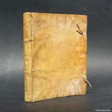 Libros antiguos: AÑO 1773 - MANUSCRITO - PERGAMINO - SANT FELIU DE PALLEROLS - GARROTXA - SAN AGUSTIN - TEOLOGIA. Lote 364348106