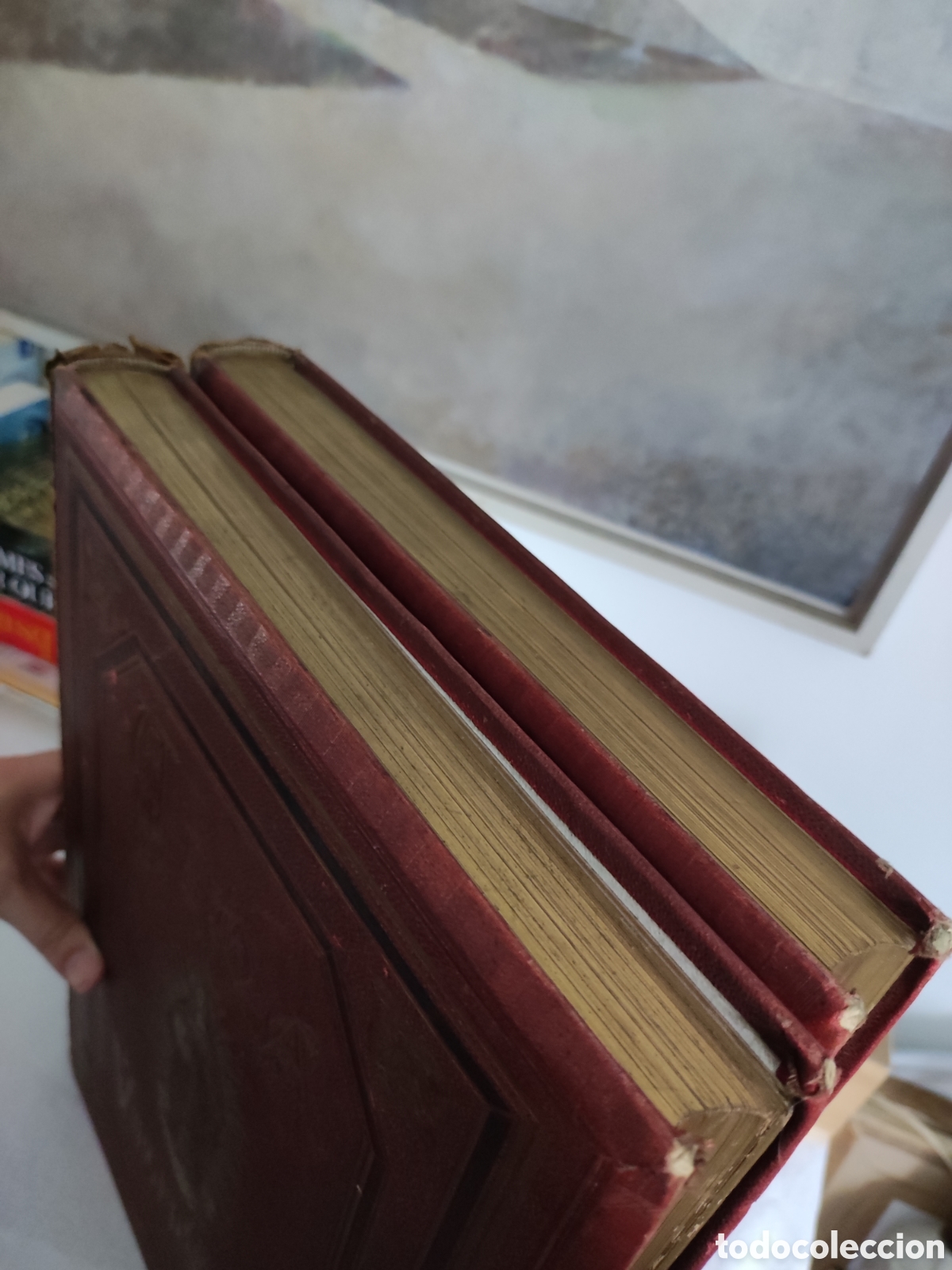 Libros antiguos: Vida de la Virgen Mar&iacute;a 2 tomos - Foto 5