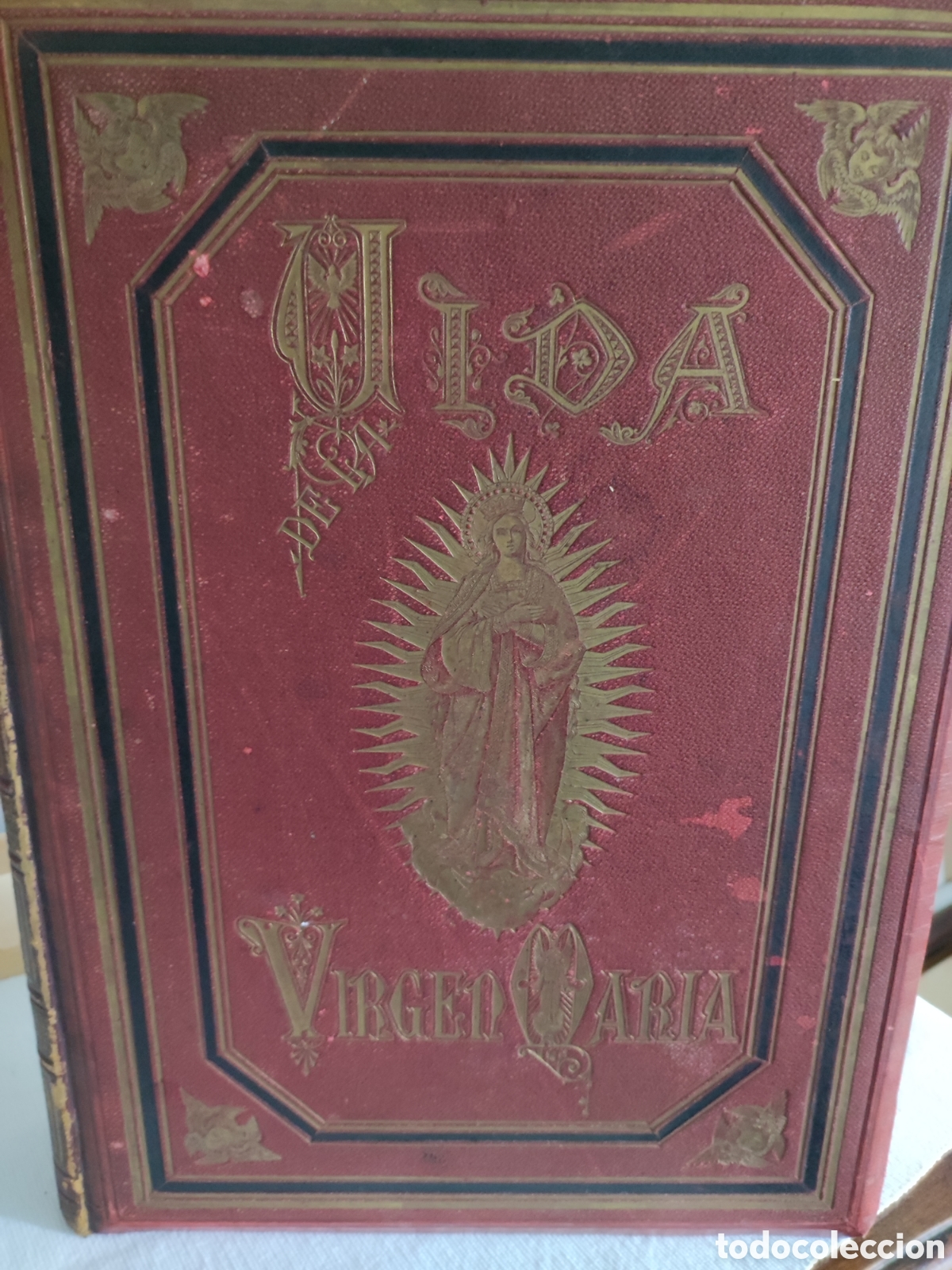 Libros antiguos: Vida de la Virgen Mar&iacute;a 2 tomos - Foto 6
